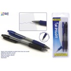 BL 2 PILOT NOIR/BLEU SUPER GRIP - ENCRE HUILE ( 24 PIECES)