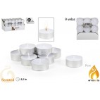 PACK 9 TEALITES 3.5H PARFUMÉS - PURE ( 48 PIECES)