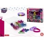 JEU DE BRACELETS ALPHABET GOTHIQUE ( 12 PIECES)