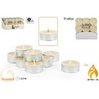 PACK 9 TEALITES 3.5H PARFUMÉS - SPA ( 48 PIECES)