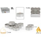 PACK 9 TEALITES 3.5H PARFUMÉS - CALM ( 48 PIECES)