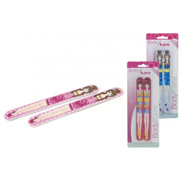 BLISTER 2 LIMES À ONGLES DÉCORÉES ( 96 PIECES)