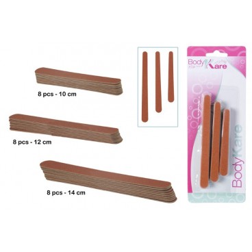BLISTER LIME À ONGLES - 3 TAILLES - 24 PCS