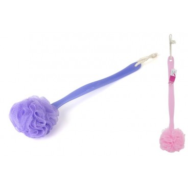 FLEUR DE BAIN AVEC MANCHE EN PLASTIQUE ( 48 PIECES)