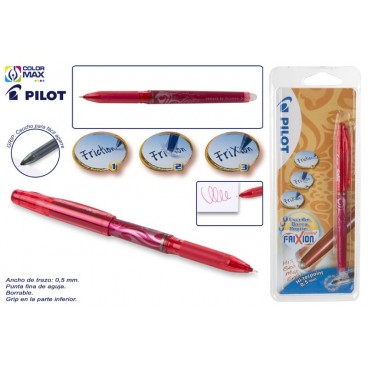 BL PILOT FRIXION POINT POINT FINE ROUGE - EFFAÇABLE ( 24 PIECES)