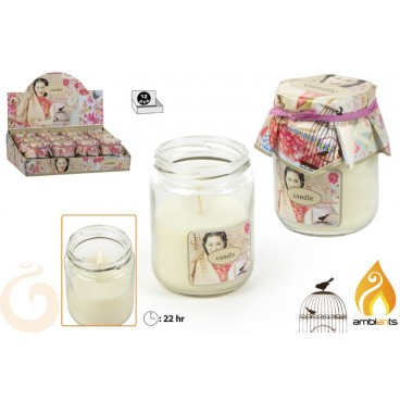 BOUGIE PARFUMÉES DANS POT CHINA GIRL - DISP 12 ( 24 PIECES)