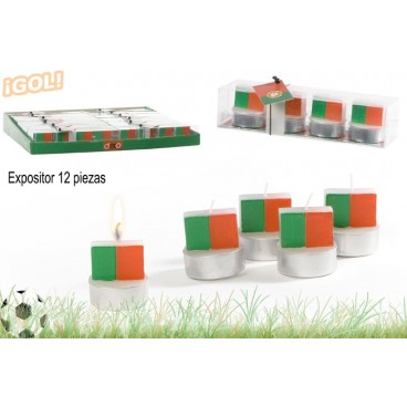 PACK 4 TEALITES DRAPEAU PORTUGAL-DISP 12 ( 48 PIECES)