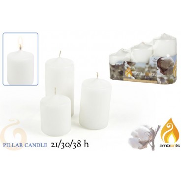 PACK 3 BOUGIES ( 12 PIECES)