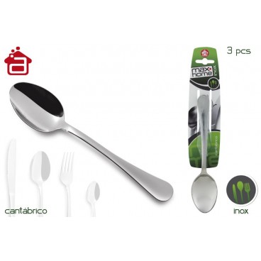 PACK 3 CUILLÈRES TABLE - CANTABRIQUE ( 24 PIECES)