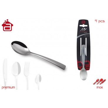 PACK 4 CUILLÈRES CAFÉ - PREMIUM - MADRID ( 24 PIECES)