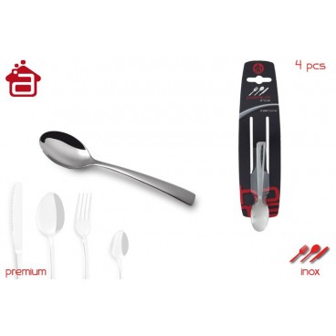 PACK 4 CUILLÈRES MOKA - PREMIUM - MADRID ( 24 PIECES)