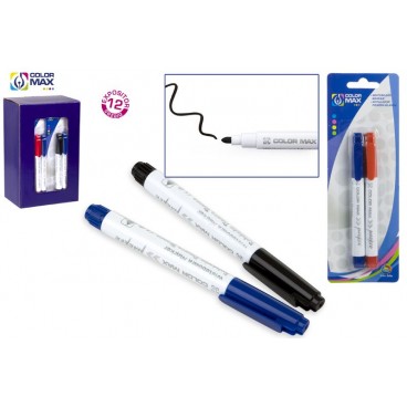 BLISTER 2 MARQUEURS TABLEAU BLANC