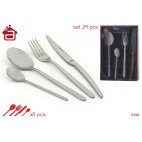 SET 24 PCS COUVERTS SET 1 ÉTUI PVC ( 6 PIECES)