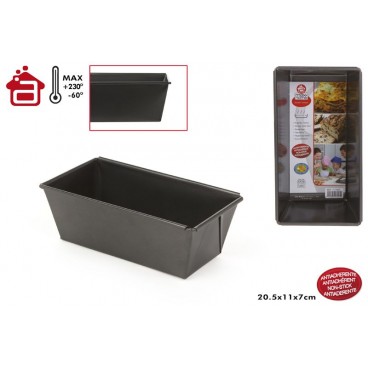 MOULE CAKE BASIQUE 20.5X11X7CM - ÉPAISSEUR 0.3MM ( 24 PIECES)