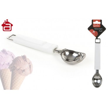 CUILLÈRE GLACE - BLANC ( 48 PIECES)