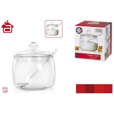 SERVICE SUCRE VERRE 8,7 X 10 CM ( 12 PIECES)