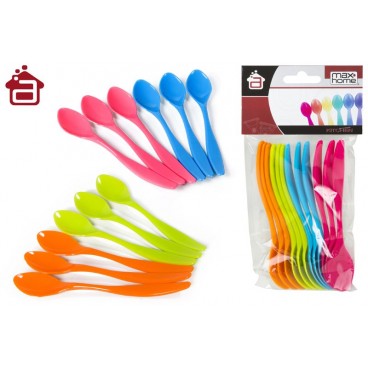 SET 12 CUILLÈRES PLASTIQUE