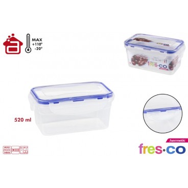 BOÎTE ALIMENTAIRE 520 ML - HERMETIC FRESCO ( 48 PIECES)