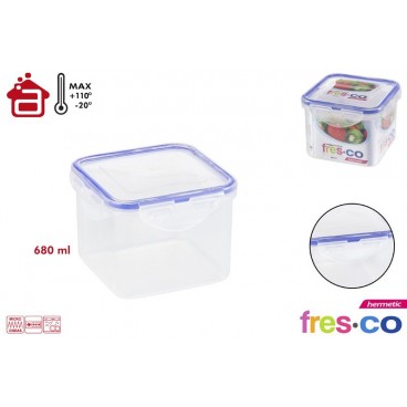 BOÎTE ALIMENTAIRE 680 ML - HERMETIC FRESCO ( 24 PIECES)