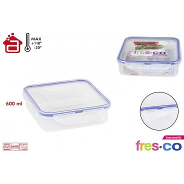 BOÎTE ALIMENTAIRE 600 ML - HERMETIC FRESCO ( 24 PIECES)