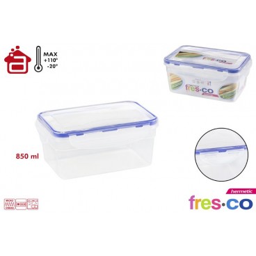 BOÎTE ALIMENTAIRE 850 ML - HERMETIC FRESCO ( 24 PIECES)
