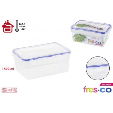 BOÎTE ALIMENTAIRE 1500 ML - HERMETIC FRESCO ( 24 PIECES)