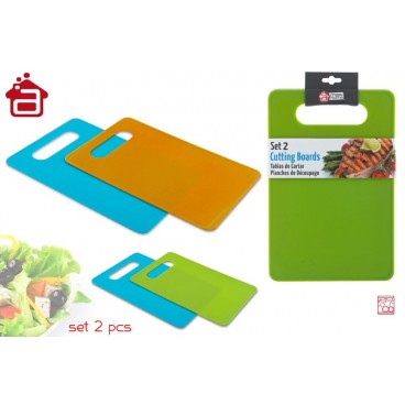 SET PACK 2 PLANCHE À COUPER PP 3 ASS