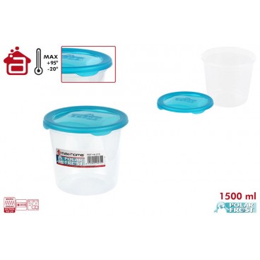 BOÎTE ALIMENTAIRE RONDE POLARFROST ø145 - 1.5 L ( 48 PIECES)