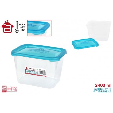 BOÎTE ALIMENTAIRE RECTANGULAIRE POLARFROST 2.4 L