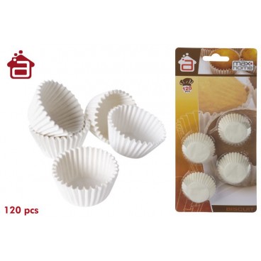 BLISTER 120 MOULES PAPIER PÂTISS. PETIT ( 24 PIECES)