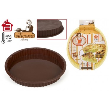 MOULE PATISSERIE SILICONE 250X30 - 2 ASS ( 12 PIECES)