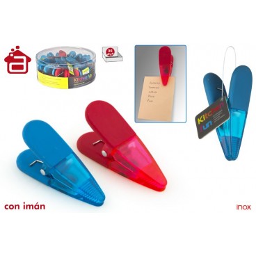 PINCE PS DISP- PVC 36 PCS ( 72 PIECES)