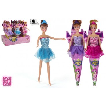 POUPÉE MANNEQUIN PRINCESSE - 3 ASS - DISPLAY 12 ( 24 PIECES)