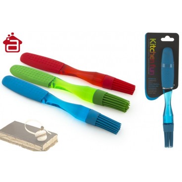 PINCEAU SILICONE MANCHE MOU ( 24 PIECES)