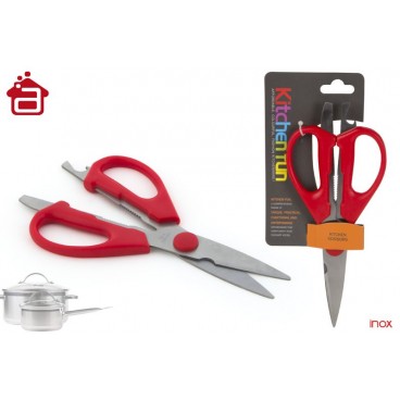 CISEAUX 20.5 CM MANCHE PP ( 24 PIECES)