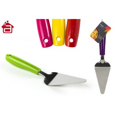 SPATULE TARTE MANCHE PLASTIQUE 5 ASS ( 36 PIECES)