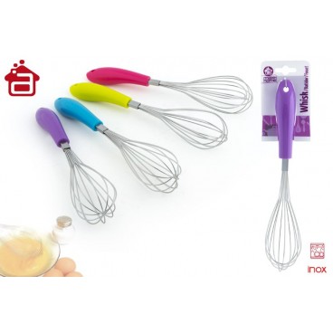 FOUET OEUFS MANCHE PP 4 ASS ( 24 PIECES)