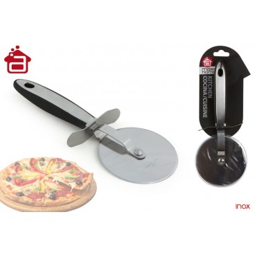 COUPE PIZZA GRAN MANCHE ACIER INOX ( 24 PIECES)