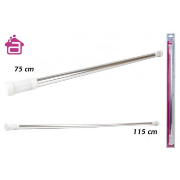 BARRE DE DOUCHE ALU 70 - 115 CM ( 12 PIECES)
