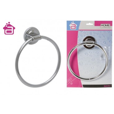 PORTE SERVIETTE METAL ROND-CHROME ( 12 PIECES)