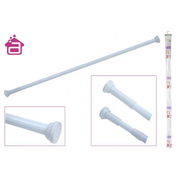 BARRE DE DOUCHE ALU 110-200CM DIAM.25 ( 24 PIECES)
