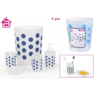 SET ACCÉSSOIRES 5 PCS - DOTS ( 6 PIECES)