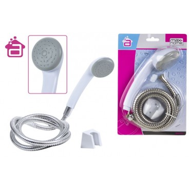 P. DOUCHE + TUYAU METAL 1,20M / BLISTER ( 12 PIECES)