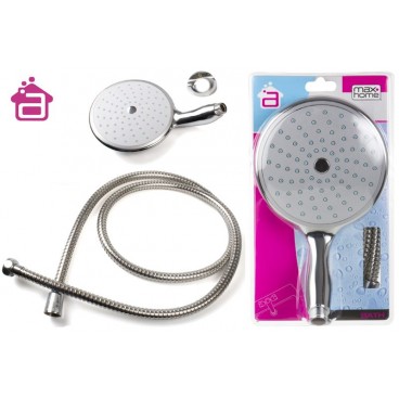SET DOUCHE CHROMÉ D15 CM 1 JET-INOX 1.5M ( 12 PIECES)