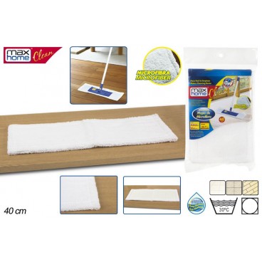 RECHANGE DÉPOUSSIERANT MICROFIBRE 40 CM ( 24 PIECES)