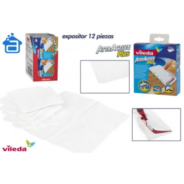 131394 - RECHANGE DE DÉPOUSSIÉRANT - VILEDA ( 12 PIECES)