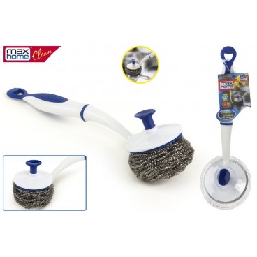 BROSSE LAVE-VAISSELLE METALLIQUE ( 24 PIECES)