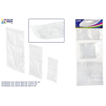SAC HERMÉTIQUE - FERMETURE FACILE TAILLES ( 48 PIECES)