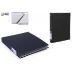 CLASSEUR A4 DOS 40 MM - 4 ANNEAUX - COULEURS 2 ASS ( 12 PIECES)