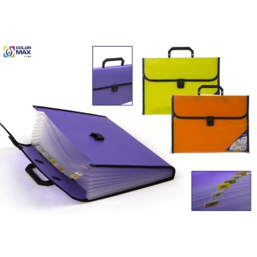 VALISETTE TRIEUR 13 COMPARTIMENTS - 3 ASS ( 12 PIECES)